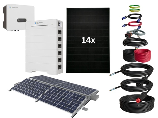 Komplett System | Wechselrichter SL6-15KRH-W | SL7.36-15.36BH | Slenergy